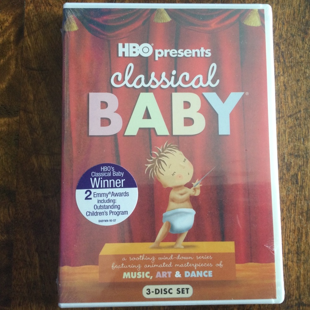HBO Presents Classical Baby DVD 3 Disc NWT SealedMusic Art and Dance